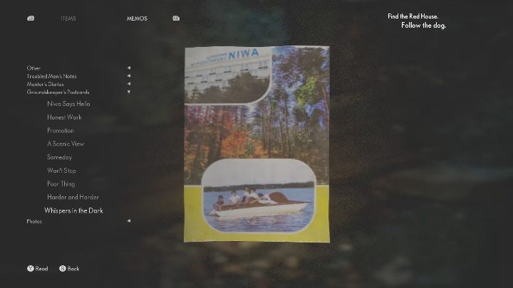 Tę pocztówkę zdobędziesz zaraz po poznaniu psa - The Medium: Pocztówki - lista wszystkich - The Medium - poradnik do gry