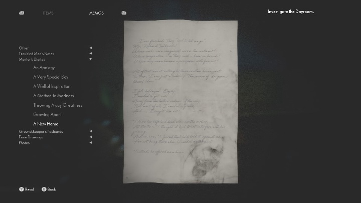 Kartkę z pamiętnika mentora znajdziesz na drewnianym biurku, w prawym rogu pomieszczenia - The Medium: Pamiętnik mentora - wszystkie kartki, lista - The Medium - poradnik do gry