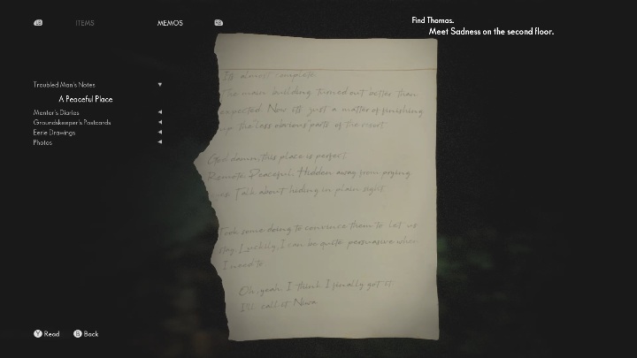 Aby dostać notatkę musisz po prostu zbadać skrzynię z dokumentami leżącą pod oknem - The Medium: Notatki zatroskanego mężczyzny - lista wszystkich - The Medium - poradnik do gry