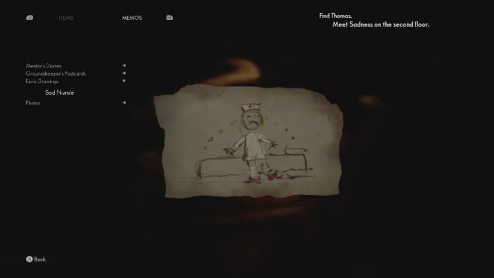 Aby dostać się do obrazka zbadaj pudła blokujące Ci przejście dalej - The Medium: Osobliwe rysunki - lista wszystkich - The Medium - poradnik do gry