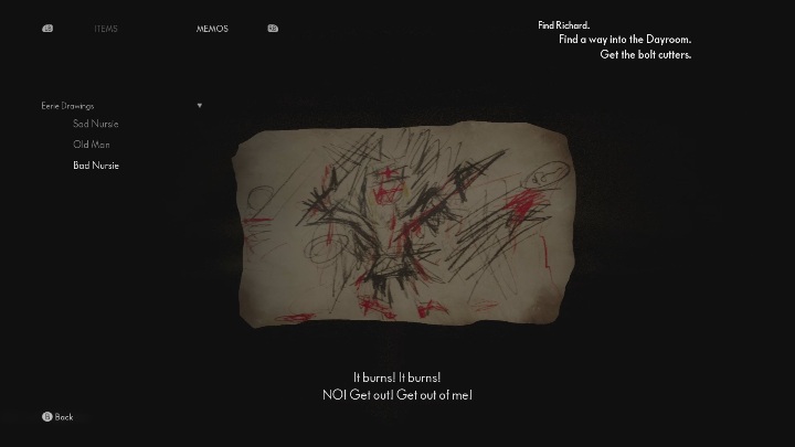 Aby dostać się do obrazka zbadaj pudła leżące koło lustra - The Medium: Osobliwe rysunki - lista wszystkich - The Medium - poradnik do gry