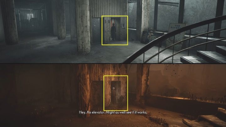 Zacznijmy od tego, że schody są zablokowane - The Medium: Spotkanie ze Smutką/Sadness - solucja, opis przejścia - The Medium - poradnik do gry