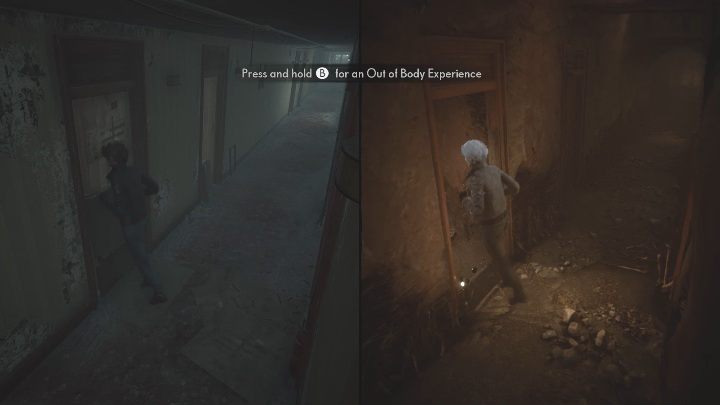 Skorzystaj z drzwi po lewej stronie - The Medium: Spotkanie ze Smutką/Sadness - solucja, opis przejścia - The Medium - poradnik do gry
