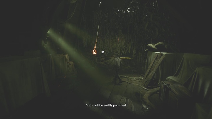 Po sprawdzeniu wszystkich trzech elementów pojawi się pętla wisielca, z której możesz pobrać energię, która umożliwi Ci przejście dalej - The Medium: Dom Richarda - solucja, opis przejścia - The Medium - poradnik do gry