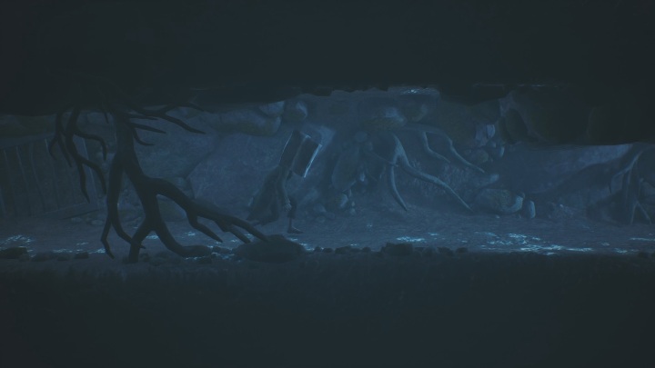 Schyl się, aby nie uderzać głową o sufit - Little Nightmares 2: Droga przez las - solucja, opis przejścia - Little Nightmares 2 - poradnik do gry