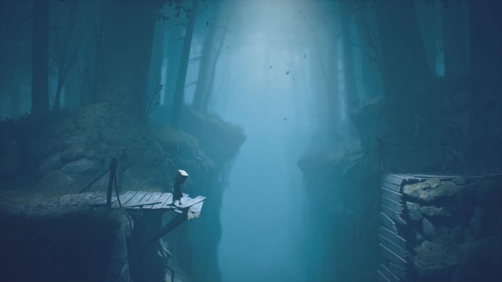 Na pierwszy rzut oka most może być nie do przejścia - Little Nightmares 2: Droga przez las - solucja, opis przejścia - Little Nightmares 2 - poradnik do gry
