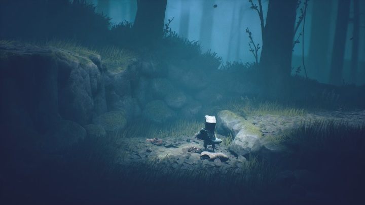 Idąc dalej natkniesz się na spory teren zastawiony sidłami/potrzaskami - Little Nightmares 2: Droga przez las - solucja, opis przejścia - Little Nightmares 2 - poradnik do gry