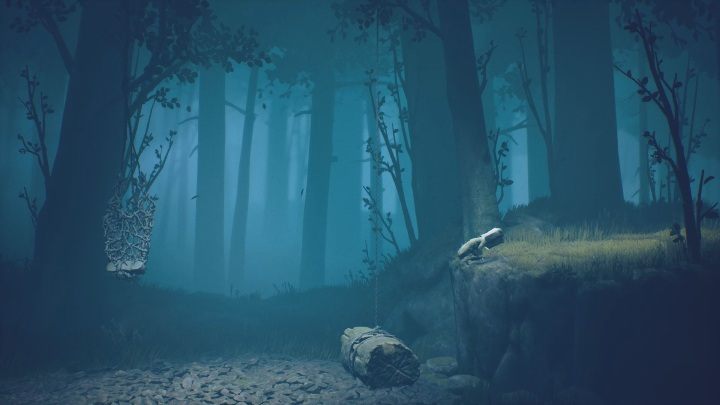 Zniszczenie tej pułapki umożliw Ci przejście dalej - Little Nightmares 2: Droga przez las - solucja, opis przejścia - Little Nightmares 2 - poradnik do gry