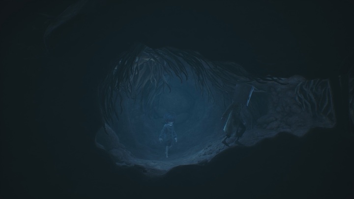 W norze musisz uważać - Little Nightmares 2: Ucieczka przed myśliwym - solucja, opis przejścia - Little Nightmares 2 - poradnik do gry