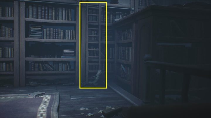 Dosuń drabinę maksymalnie w prawo - Little Nightmares 2: Biblioteka - solucja, opis przejścia - Little Nightmares 2 - poradnik do gry