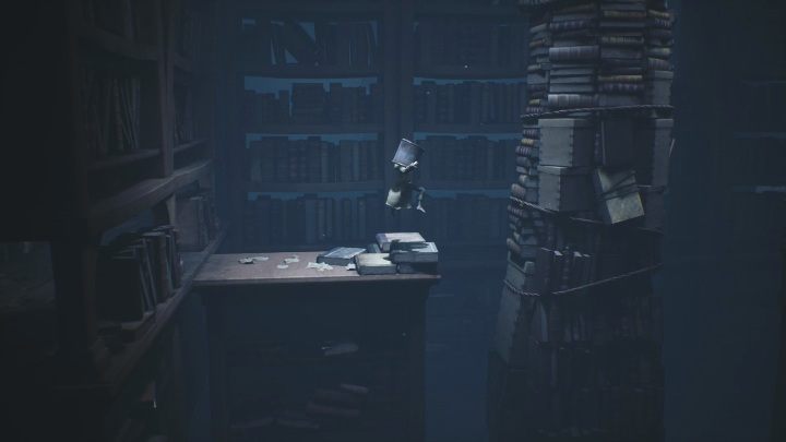 Ta sekwencja na pierwszy rzut oka może wydawać się spokojniejsza - Little Nightmares 2: Biblioteka - solucja, opis przejścia - Little Nightmares 2 - poradnik do gry