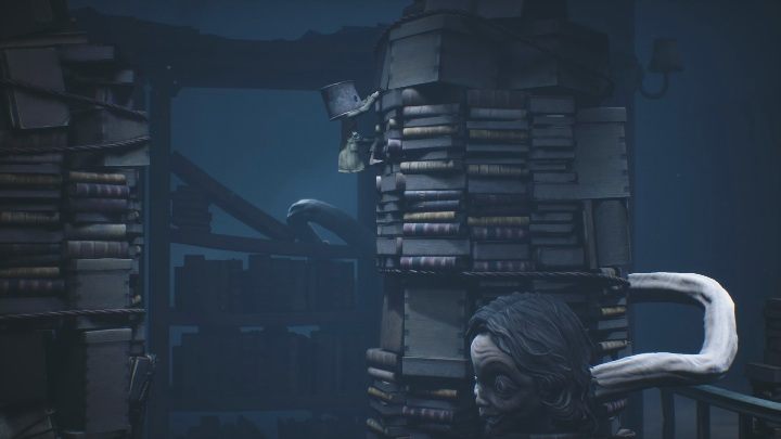 Głowa kobiety będzie cię szukać - Little Nightmares 2: Biblioteka - solucja, opis przejścia - Little Nightmares 2 - poradnik do gry