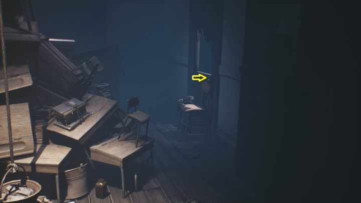 Lokalizacja: Rozdział 2, na szkolnym korytarzu - Little Nightmares 2: Wszystkie Widmowe szczątki, rozdział 2 Dom dziecka - Little Nightmares 2 - poradnik do gry