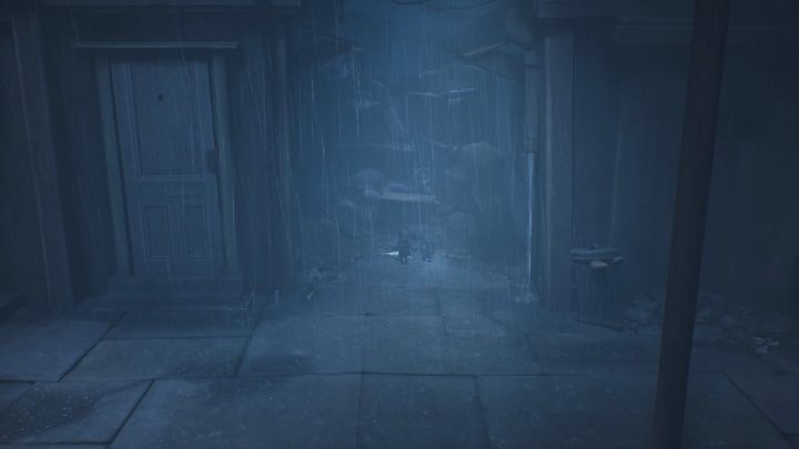 Te widmowe szczątki schowane są w ciemnej uliczce - Little Nightmares 2: Wszystkie Widmowe szczątki, rozdział 2 Dom dziecka - Little Nightmares 2 - poradnik do gry