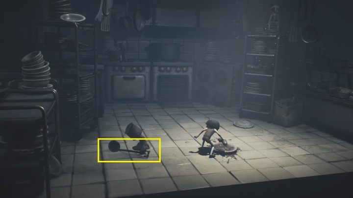 Zacznijmy od tego, że musisz chwycić za chochlę - Little Nightmares 2: Kuchnia - solucja, opis przejścia - Little Nightmares 2 - poradnik do gry