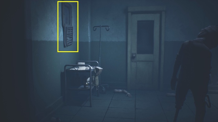 Wydostaniesz się z pomieszczenia, wskakując na szafkę, a z niej do szybu wentylacyjnego - Little Nightmares 2: Bezpieczniki - solucja, opis przejścia - Little Nightmares 2 - poradnik do gry