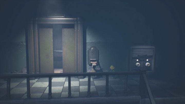 Oba bezpieczniki włóż do skrzynki obok windy - Little Nightmares 2: Bezpieczniki - solucja, opis przejścia - Little Nightmares 2 - poradnik do gry