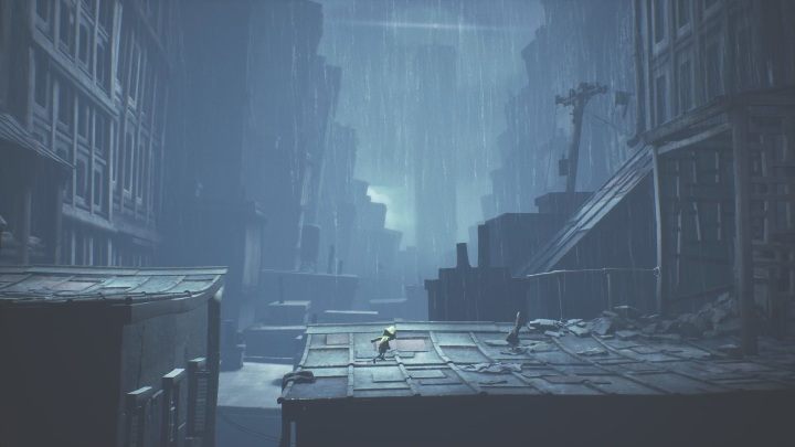 Ponownie wyjdziecie na ulewę - Little Nightmares 2: Przejście przez miasto - solucja, opis przejścia - Little Nightmares 2 - poradnik do gry