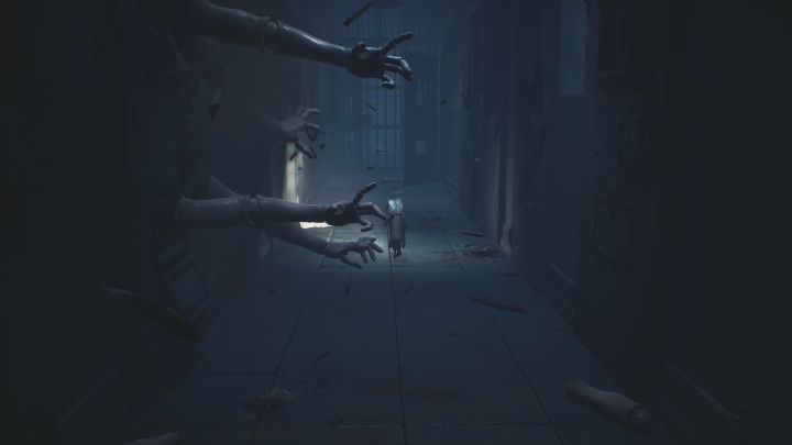 Lokalizacja: Rozdział 3, w korytarzu z potworami - Little Nightmares 2: Wszystkie Widmowe szczątki, rozdział 3 Szpital - Little Nightmares 2 - poradnik do gry