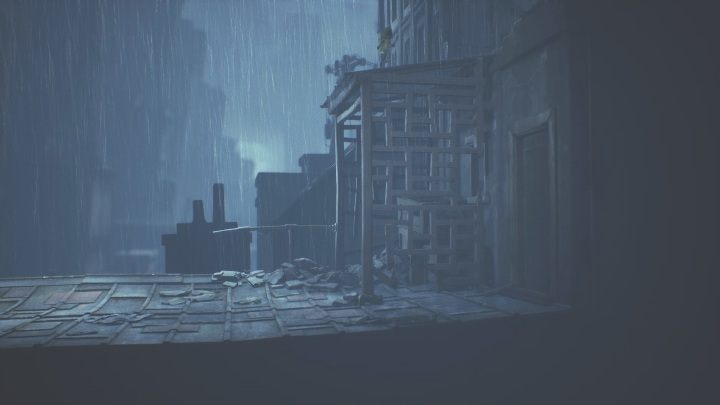 Lokalizacja: Rozdział 4, podczas biegania po dachach - Little Nightmares 2: Wszystkie Widmowe szczątki, rozdział 4 Dojście do Wieży - Little Nightmares 2 - poradnik do gry