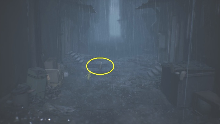 Lokalizacja: Rozdział 4, w studzience kanalizacyjnej - Little Nightmares 2: Wszystkie Widmowe szczątki, rozdział 4 Dojście do Wieży - Little Nightmares 2 - poradnik do gry