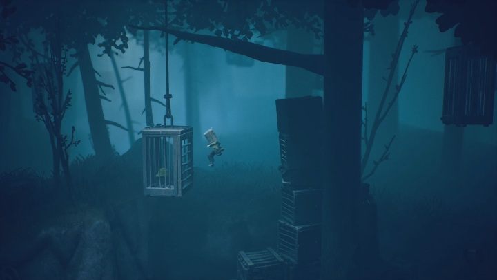Lokalizacja: Rozdział 1, w lesie podczas ucieczki przed myśliwym - Little Nightmares 2: Wszystkie czapki, rozdział 1 Las - Little Nightmares 2 - poradnik do gry