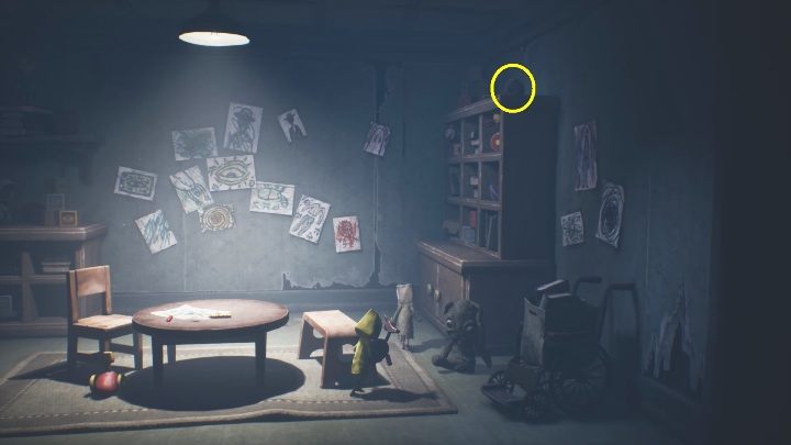 Lokalizacja: Rozdział 3, w pokoju dla dzieci - Little Nightmares 2: Wszystkie Czapki, rozdział 3 Szpital - Little Nightmares 2 - poradnik do gry