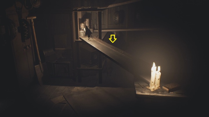 Postać rozpali zapałkę, która będzie jedynym źródłem światła - Little Nightmares 2: The Nomes Attic - solucja, opis przejścia - Little Nightmares 2 - poradnik do gry