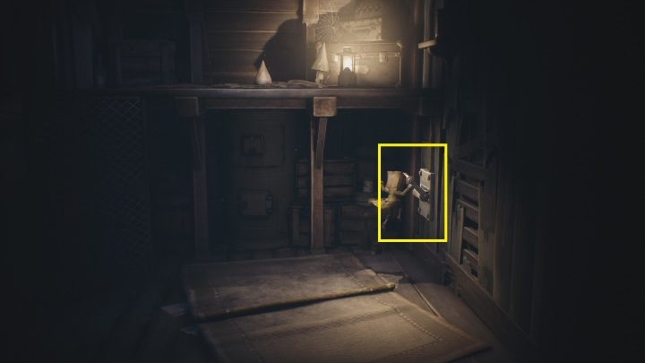Po dotarciu do kolejnej części pomieszczenia Nom odpali lampę - Little Nightmares 2: The Nomes Attic - solucja, opis przejścia - Little Nightmares 2 - poradnik do gry