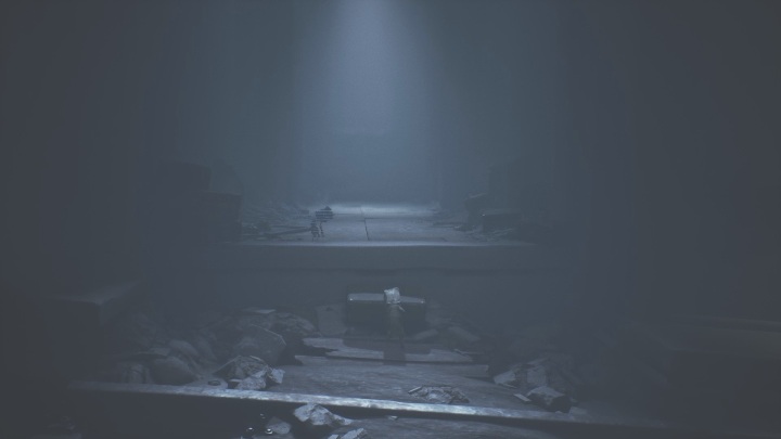 Gdy trafisz do metra zobaczysz widmowe szczątki, które będą prowadzić Cię do wyjścia - Little Nightmares 2: Sklep i ucieczka - solucja, opis przejścia - Little Nightmares 2 - poradnik do gry