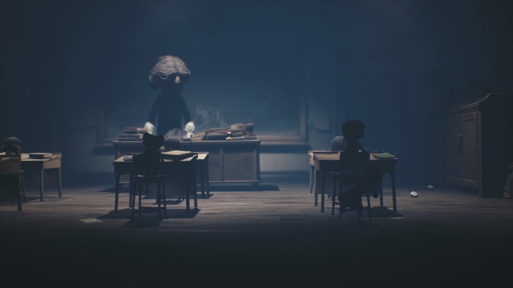 Skradaj się w momentach, gdy nauczycielka jest zajęta - Little Nightmares 2: Szkoła - solucja, opis przejścia - Little Nightmares 2 - poradnik do gry