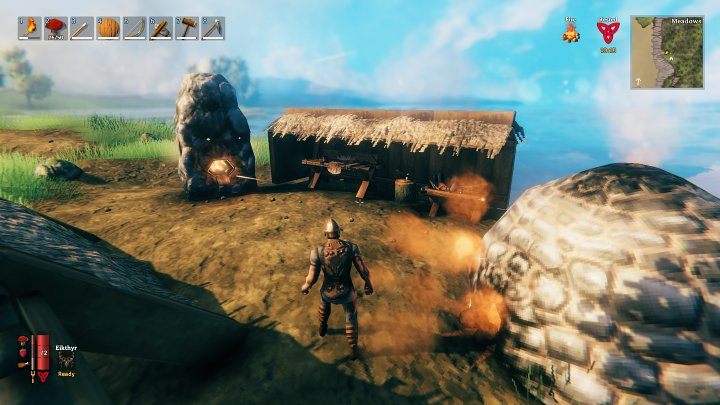 Zanim udasz się na obszar Black Forest i zaczniesz wydobywać podstawowe metale (miedź i cynę), najpierw będziesz musiał zdobyć odpowiednie narzędzie - kilof (Antler Pickaxe) - Valheim: Wydobycie i przetapianie metali - Valheim - poradnik do gry