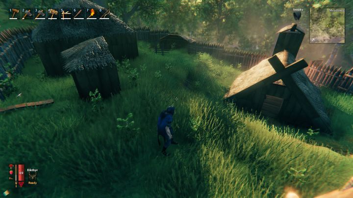 Niewielka osada stanowiąca bazę wypadową na nowoodkrytej wyspie. - Valheim: Eksploracja - wyspy, biomy - Valheim - poradnik do gry