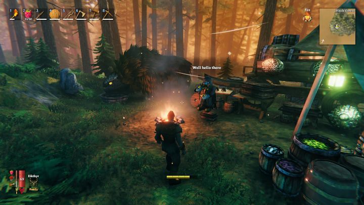 Po dotarciu do Haldora możesz wylogować się z tego świata i rozwijać swoją postać na własnym serwerze - Valheim: Serwer z handlarzem/Vendor seed - jak się połączyć? - Valheim - poradnik do gry