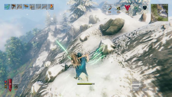 Gdy już trafisz w na złoże pozostaje Ci tylko kopać - Valheim: Srebro - jak znaleźć? - Valheim - poradnik do gry