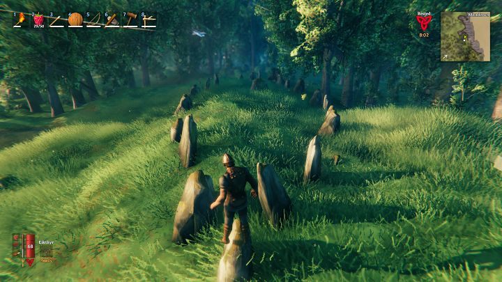 Niektóre skarby w świecie gry Valhem zakopane są w bardzo charakterystycznych miejscach oznaczonych kamieniami, które zostały ustawione w taki sposób, by stworzyć kształt statku - Valheim: Zakopany skarb/Buried Treasure - jak znaleźć? - Valheim - poradnik do gry