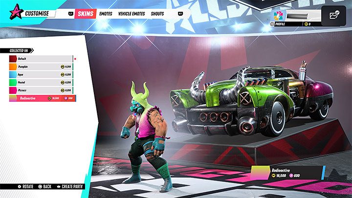 Monety premium służą też do zakupu przedmiotów kosmetycznych - Destruction AllStars: Mikrotransakcje - czy są? - Destruction AllStars - poradnik do gry