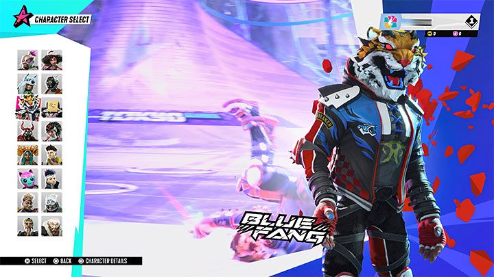 Bluefang jest postacią dla graczy, którzy dążą do agresywnego atakowania innych graczy z wykorzystaniem pojazdów - Destruction AllStars: Bluefang - gwiazdor - Destruction AllStars - poradnik do gry