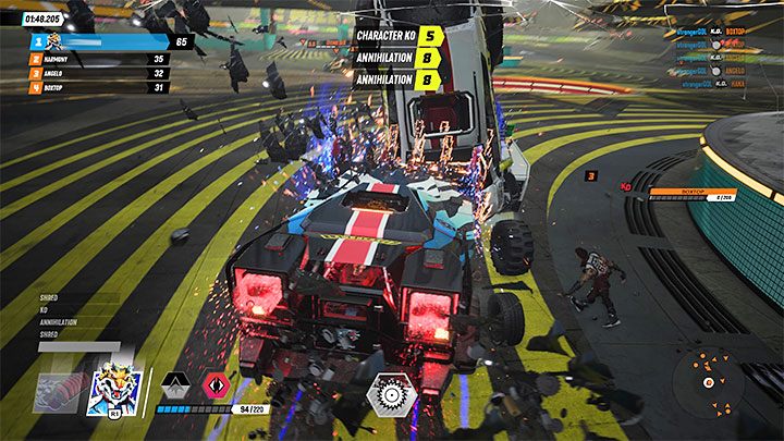 Megapojazd (Hero Vehicle) Blue Fanga to Shredder - Destruction AllStars: Bluefang - gwiazdor - Destruction AllStars - poradnik do gry