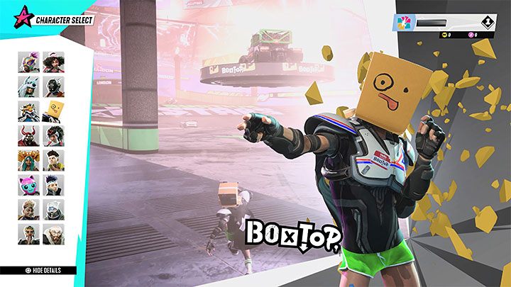 Boxtop jest postacią dla graczy, którzy chcą wykazywać się ponadprzeciętnie dużą skutecznością w grach drużynowych - Destruction AllStars: Boxtop - gwiazdor - Destruction AllStars - poradnik do gry