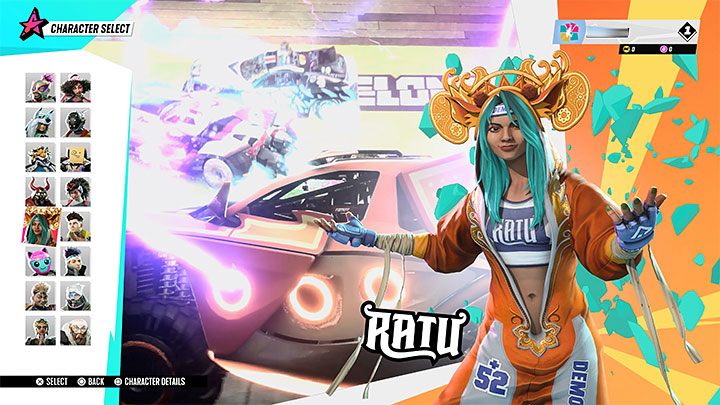 Ratu jest postacią dla graczy, którzy pragną doprowadzić do odpalania pojedynczych silnych ataków obszarowych mogących jednocześnie wyeliminować lub osłabić kilku innych graczy - Destruction AllStars: Ratu - gwiazdor - Destruction AllStars - poradnik do gry