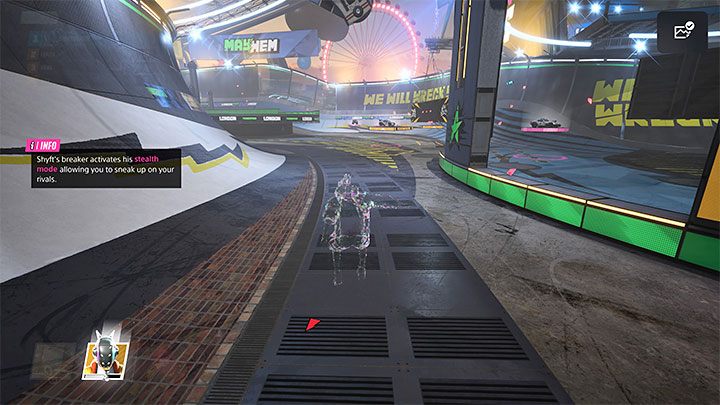 W kolejnej lekcji dowiesz się jak załączyć łamacz (Breaker), czyli specjalną umiejętność bohatera - musisz wcisnąć R1 po tym jak łamacz naładuje się - Destruction AllStars: Samouczek/Tutorial - Destruction AllStars - poradnik do gry