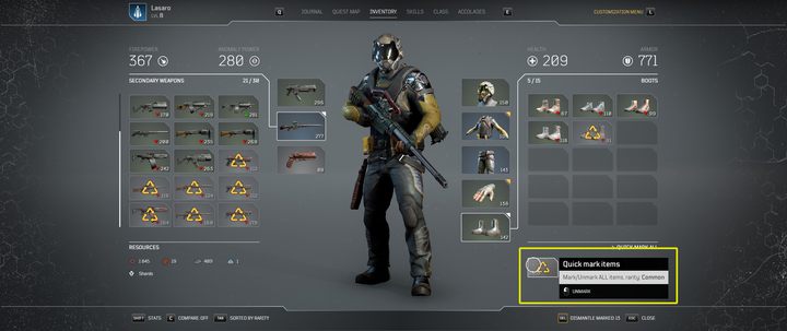 Dzięki tej opcji przerabianie wszystkich śmieci jest łatwiejsze. - Outriders: Wytwarzanie przedmiotów - Outriders - poradnik do gry