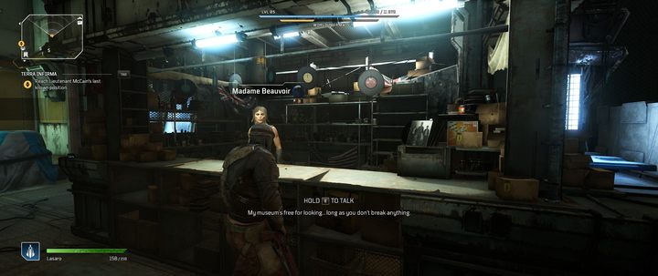 Madame Beauvoir będzie miała dla Ciebie kilka misji z serii Historyczka - Outriders: Nowi NPC - jak odblokować? - Outriders - poradnik do gry