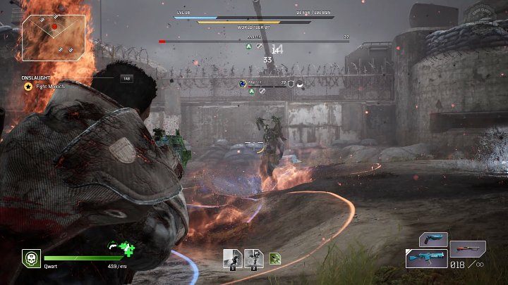 Unikajcie zagrożonych obszarów, gdy przeciwnik korzysta ze swoich umiejętności i nie pozostawajcie za długo w jednym miejscu - Outriders: Moloch - boss, jak pokonać? - Outriders - poradnik do gry