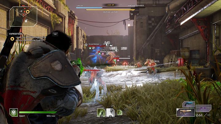 Farma XP w grze Outriders sprowadza się do znalezienia punktu fabularnego z odpowiednim obszarem, na którym występuje bardzo duże natężenie przeciwników i powtarzanie tego etapu - Outriders: Doświadczenie - jak szybko zdobywać? - Outriders - poradnik do gry