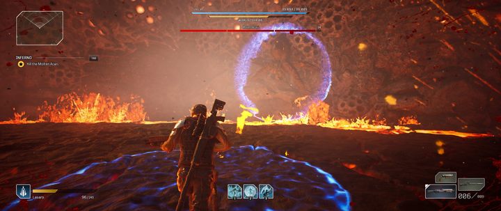 Acari co jakiś czas będzie atakować ze ścian - Outriders: Roztopiony Acari - boss, jak pokonać? - Outriders - poradnik do gry