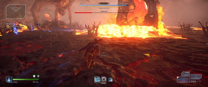 Ataki z bliska zadają bardzo dużo obrażeń i potrafią w krótkim czasie zabić - Outriders: Roztopiony Acari - boss, jak pokonać? - Outriders - poradnik do gry