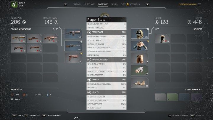 1 - Outriders: Statystyki - Outriders - poradnik do gry