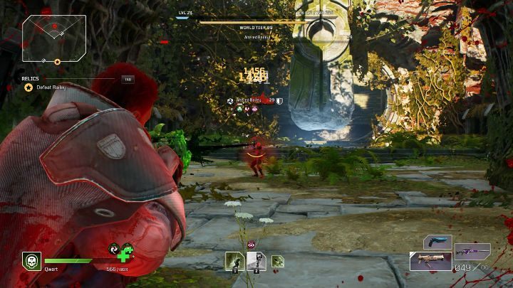 Unikajcie zagrożonych obszarów, gdy przeciwnik korzysta ze swoich umiejętności i nie pozostawajcie za długo w jednym miejscu - Outriders: Bailey - boss, jak pokonać? - Outriders - poradnik do gry